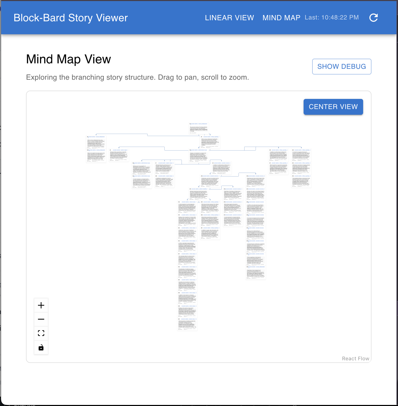 A diagram of the Block-Bard system